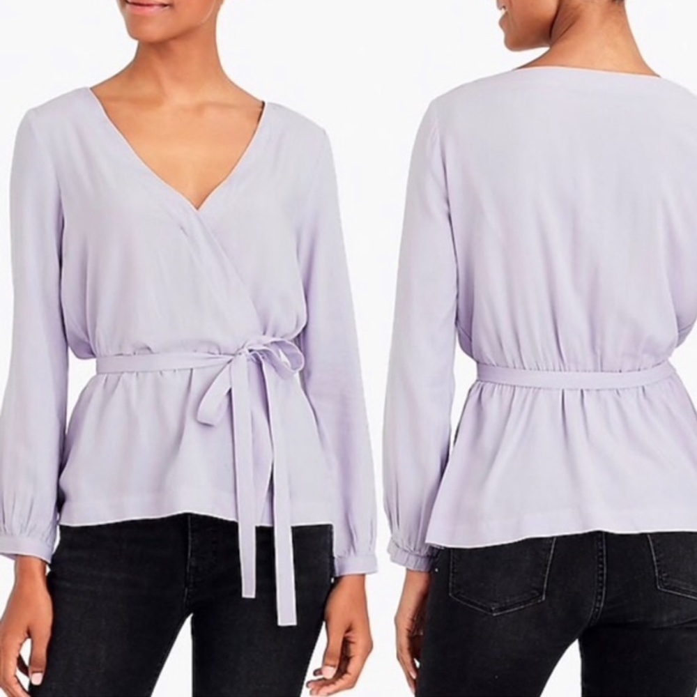 JCrew Light Purple blouse